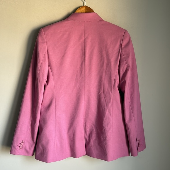 Derek Lam 10 Crosby Sandra Double Breasted Blazer in Mauve  Small - Picture 3 of 13